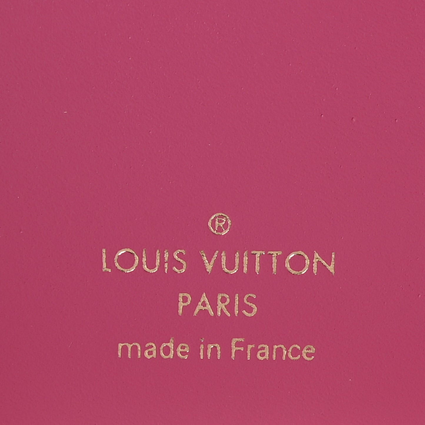 Calfskin Nanogram Embossed Victorine Wallet Rose