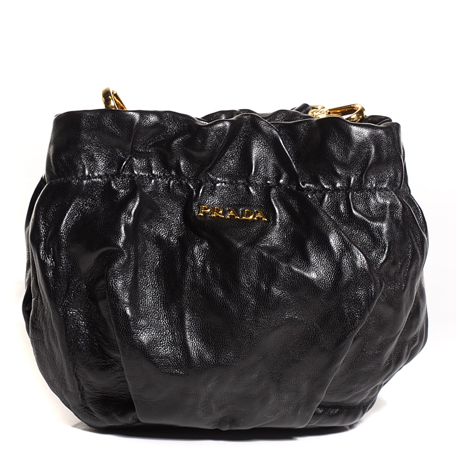 Prada Lambskin Mini Crossbody Black 1 of 11
