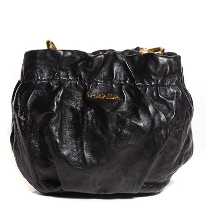 Prada Lambskin Mini Crossbody Black 1 of 11