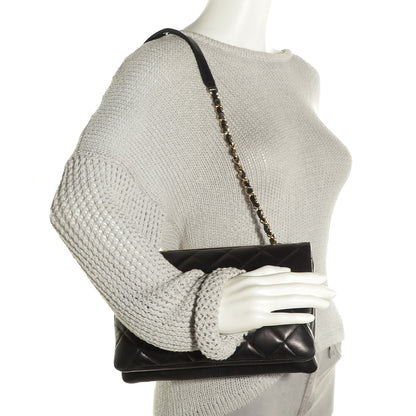 Chanel Lambskin Quilted Trendy CC Flap Black 2 of 12