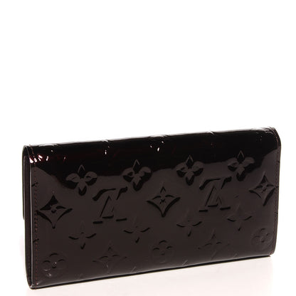 Louis Vuitton Vernis Sarah Wallet Amarante 3 of 8