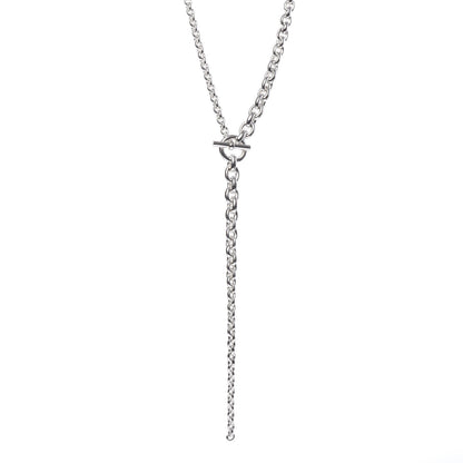 Hermes Sterling Silver Crescendo Necklace 1 of 7