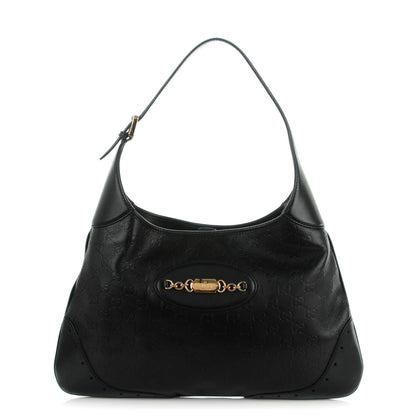 Gucci Guccissima Punch Hobo Black 1 of 7