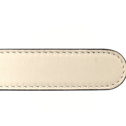 Gucci Calfskin Double G 20mm Belt 70 28 Mystic White 5 of 5