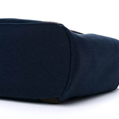 Hermes Toile Sac De Pansage Groom Bleu Navy Feu 10 of 14
