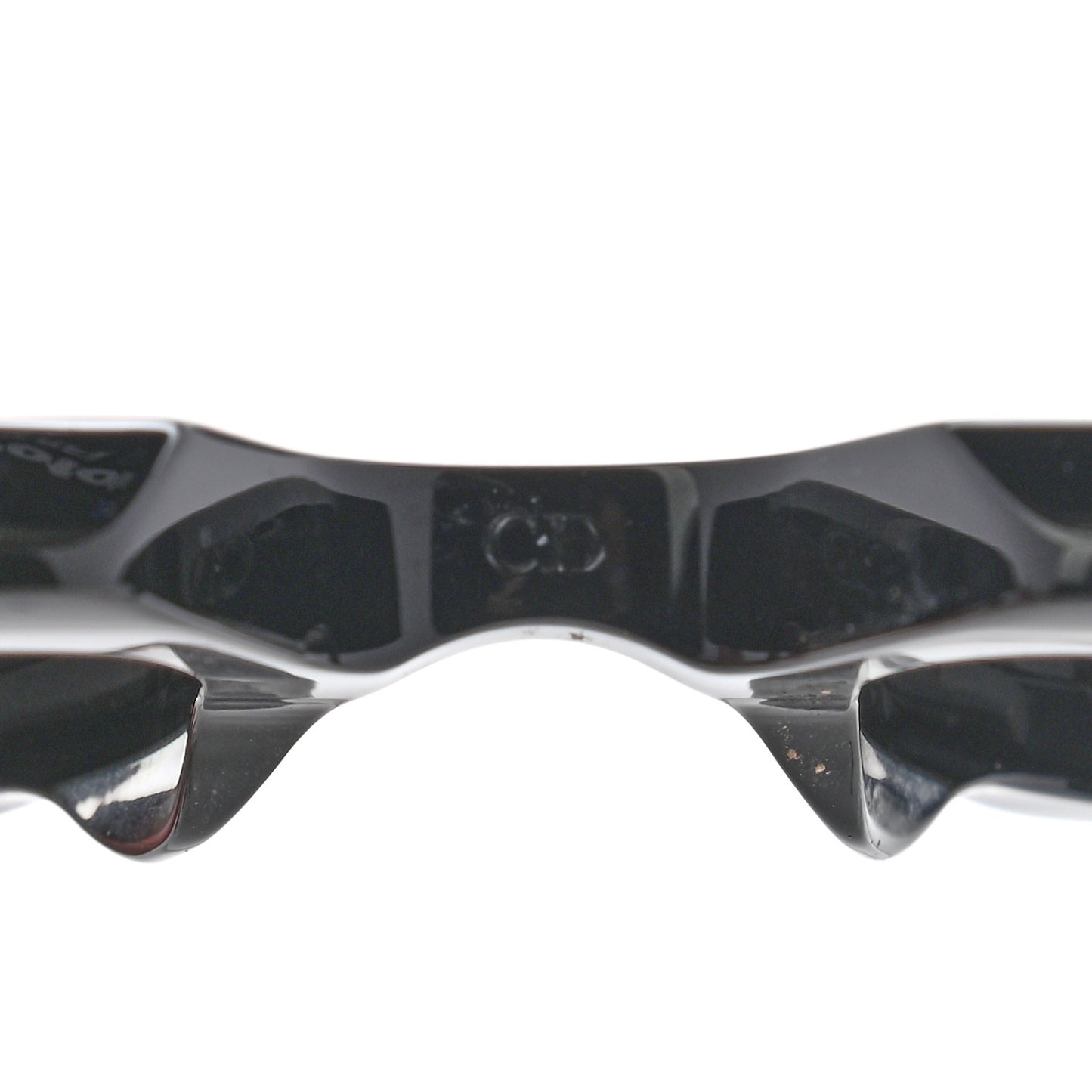 Acetate Diorsignature S1U Square Sunglasses Black