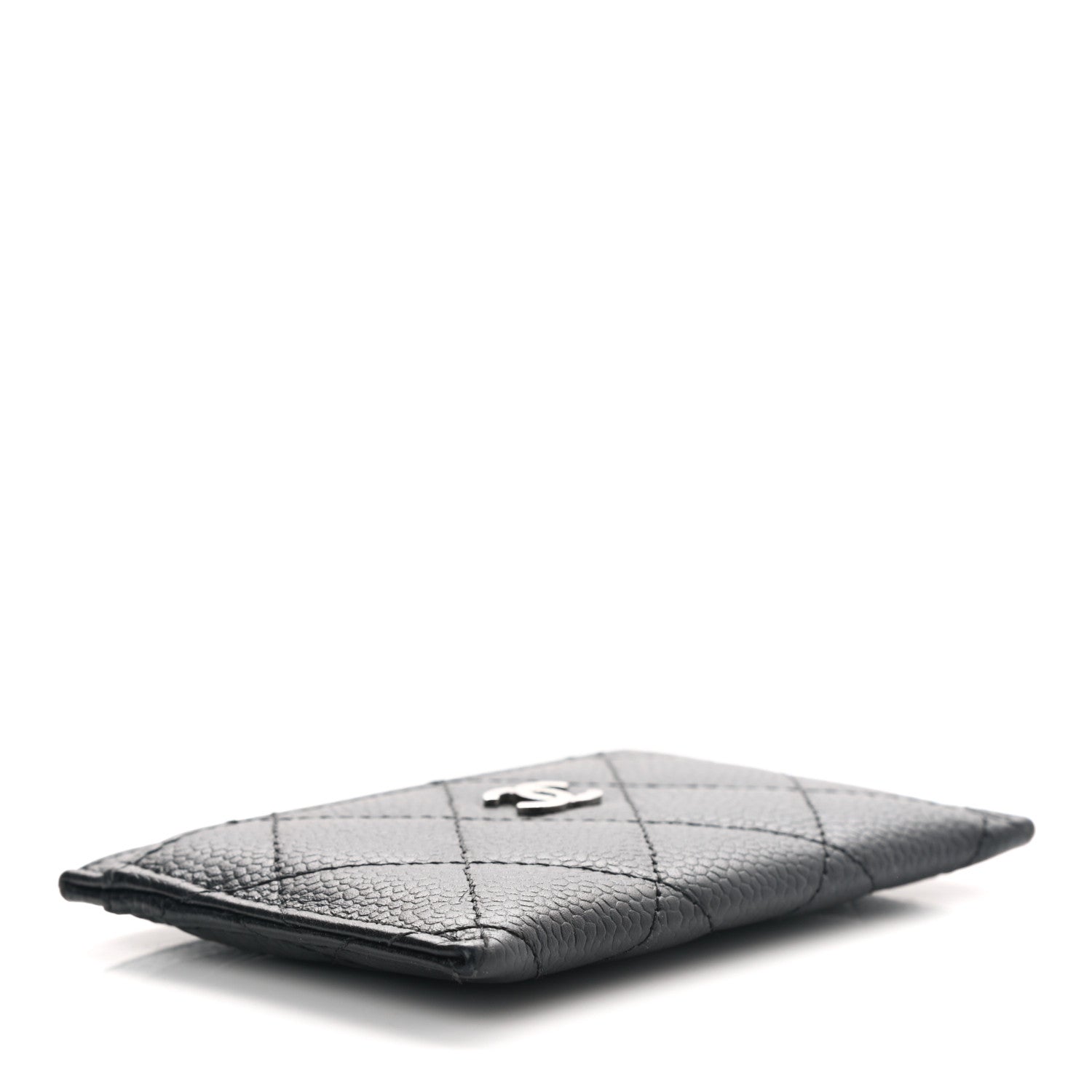 Chanel Caviar Quilted Card Holder Black 4 of 9