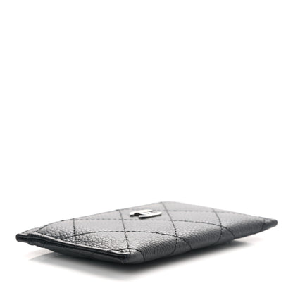 Chanel Caviar Quilted Card Holder Black 4 of 9
