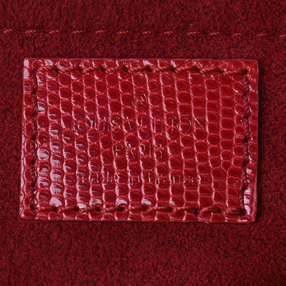 Louis Vuitton Monogram Cerises Lizard Sac Fermoir GM 8 of 14