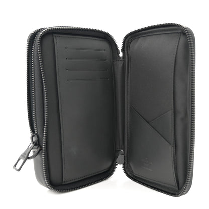 Louis Vuitton X NIGO Giant Damier Ebene Tortoise Double Phone Pouch 5 of 11