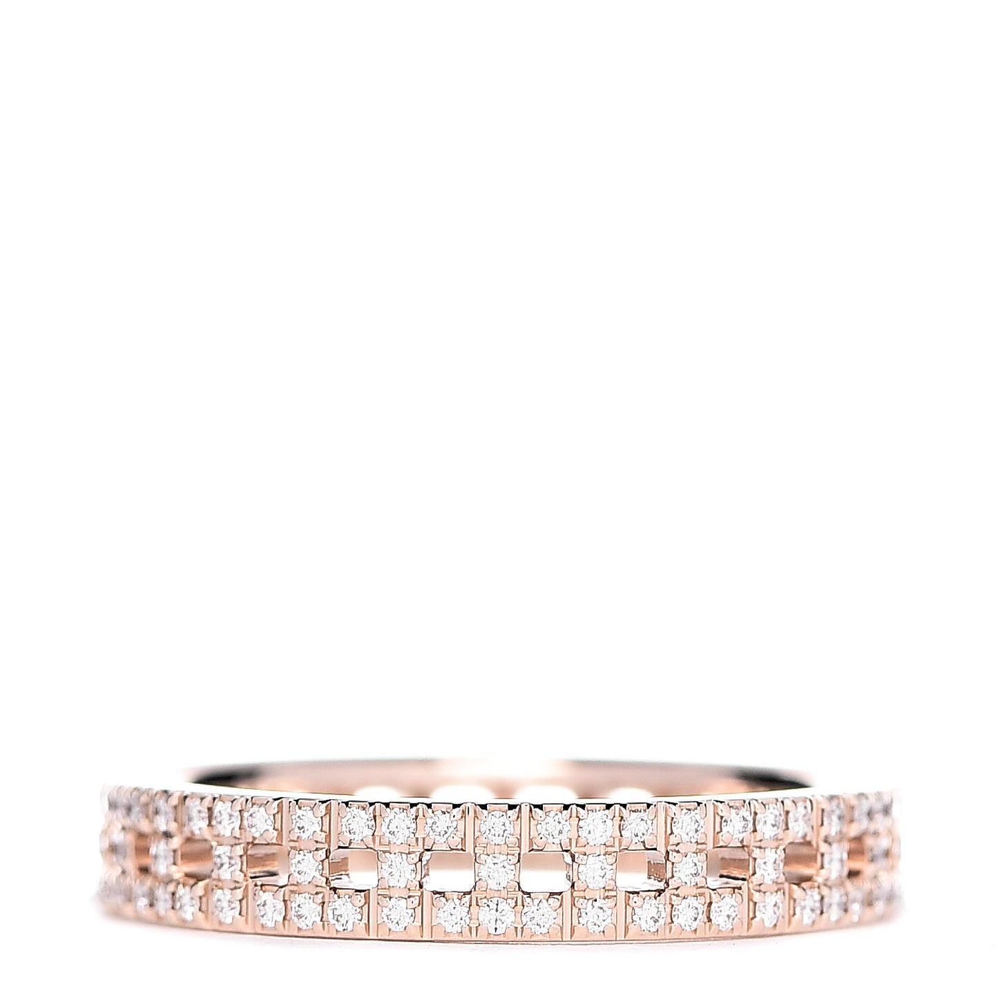 18K Yellow Gold Diamond T True Narrow Band Ring 56 7.5