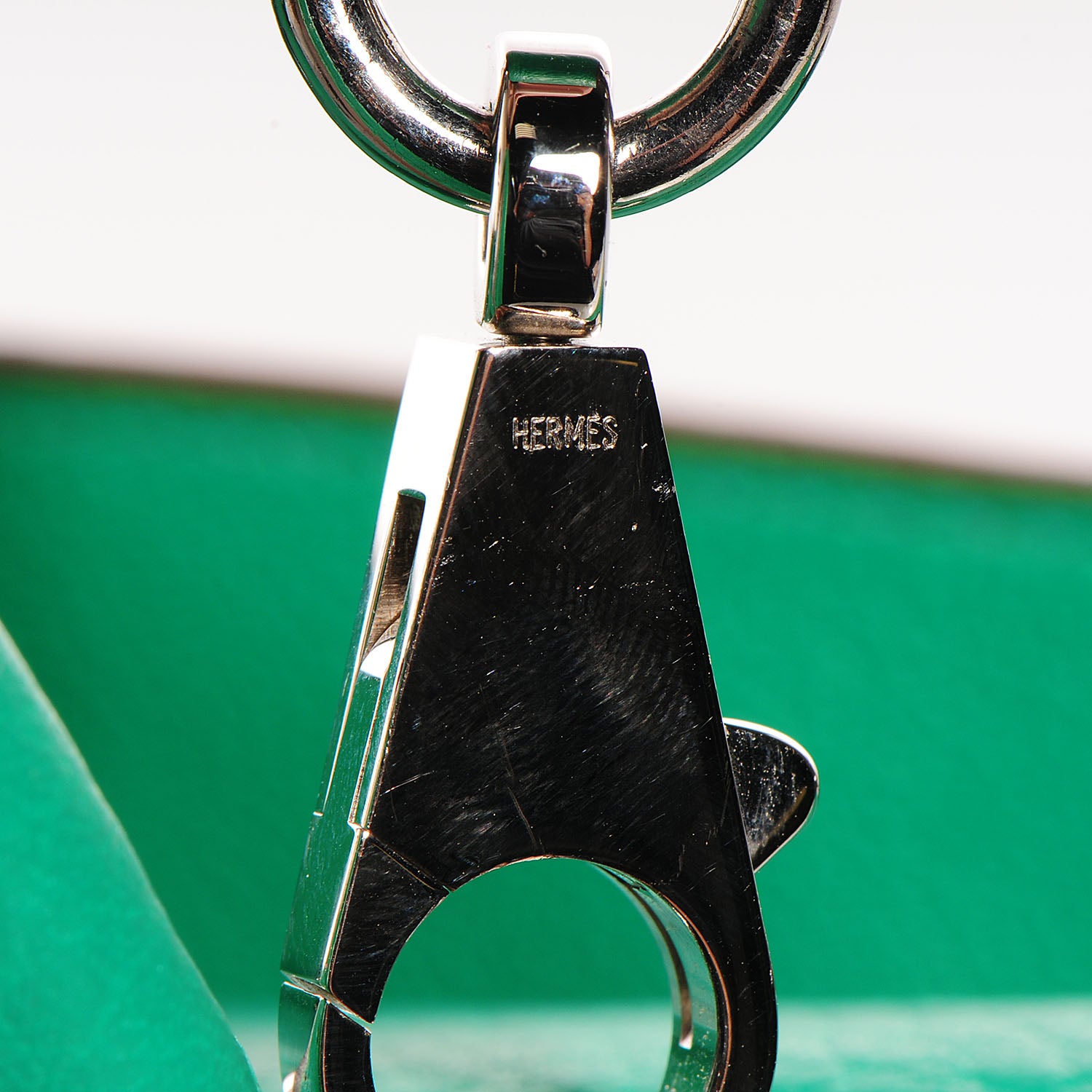 Hermes Taurillon Clemence Kelly Retourne 35 Menthe 12 of 24