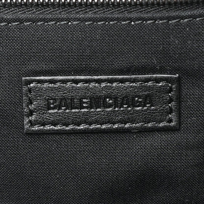 Balenciaga Crushed Calfskin Quilted Matte Black Hardware Large Crush Carry All Tote Bag Black 6 of 10