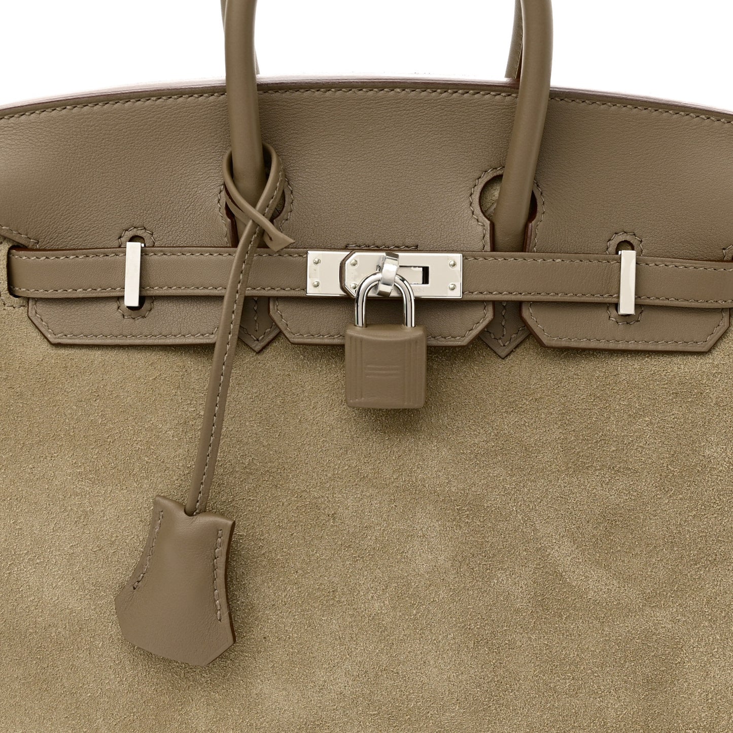 Veau Doblis Swift Grizzly Birkin 25 Etoupe