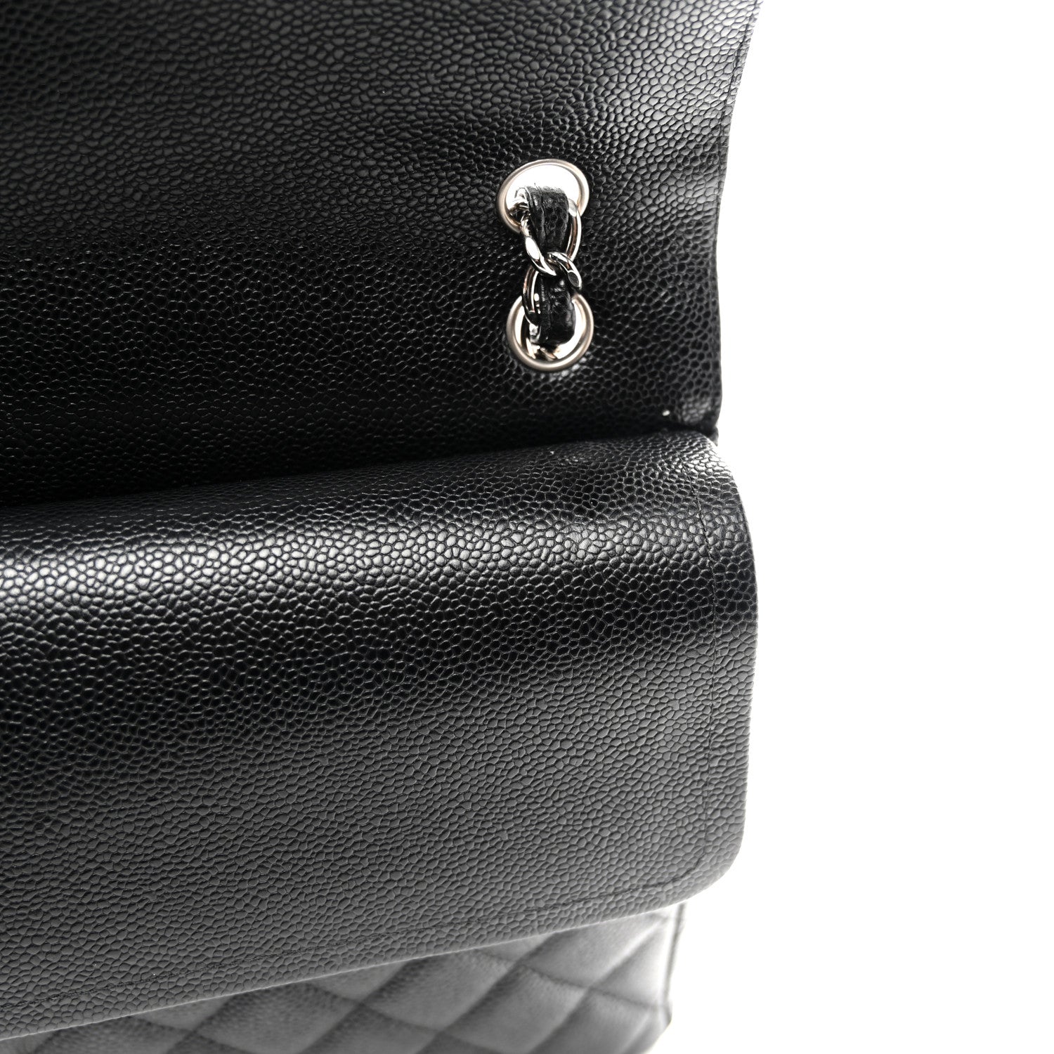 Chanel Caviar Quilted Maxi Double Flap Black 12 of 12