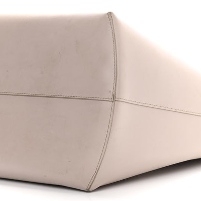 Fendi Vitello Ginevra Elaphe Monster Eyes Shopping Tote Grigio Polvere Naturale 10 of 15
