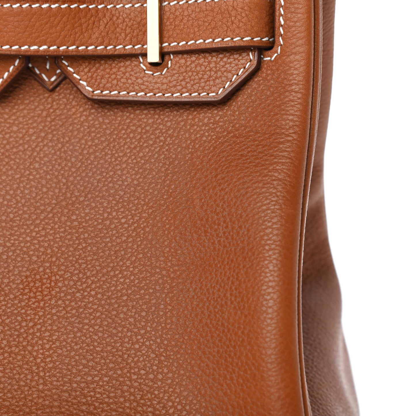 Natural Barenia Faubourg Birkin 30 Fauve
