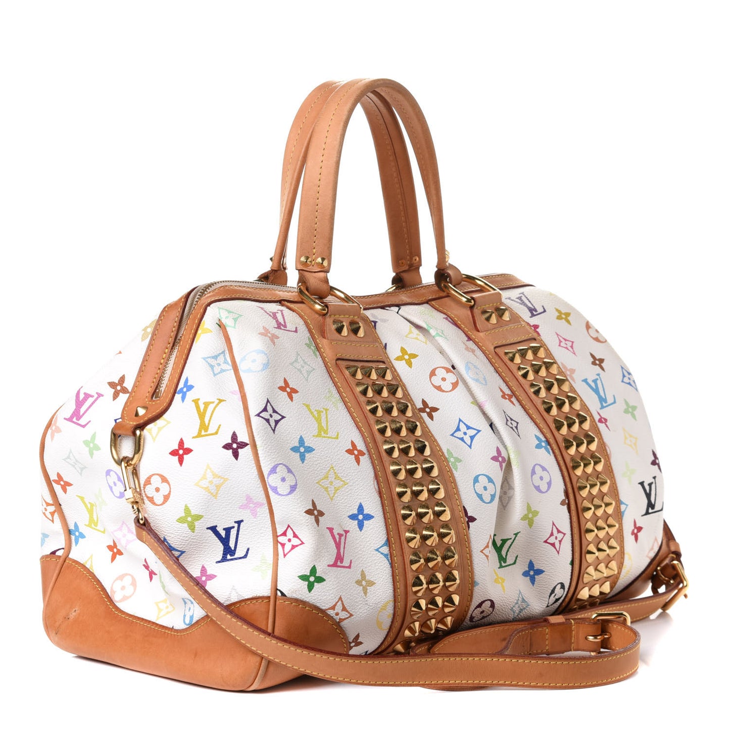 Monogram Multicolor Courtney MM White