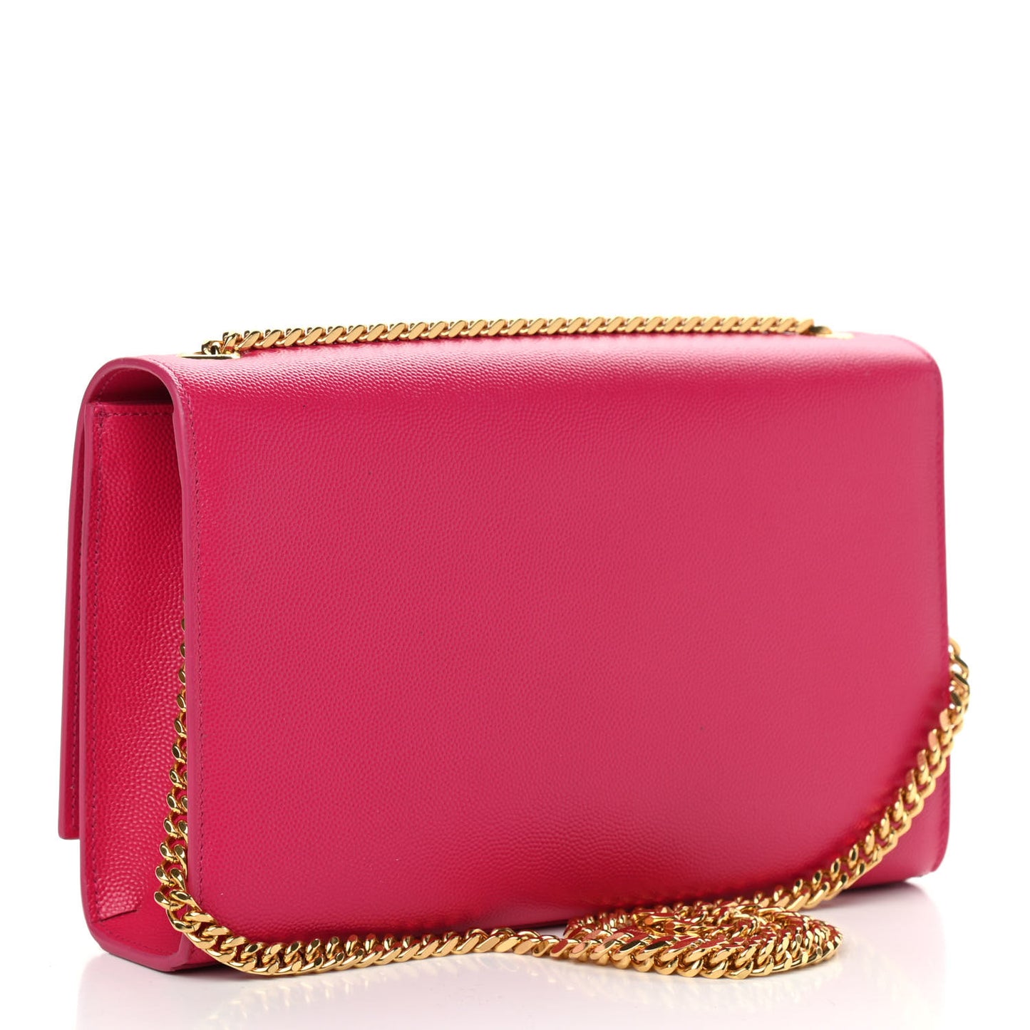 Grain De Poudre Medium Monogram Kate Satchel Lipstick Fuchsia