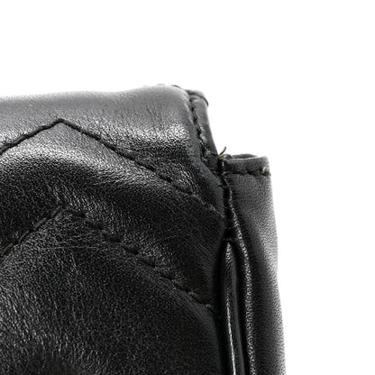 Gucci Calfskin Matelasse Super Mini GG Marmont Shoulder Bag Black 15 of 16