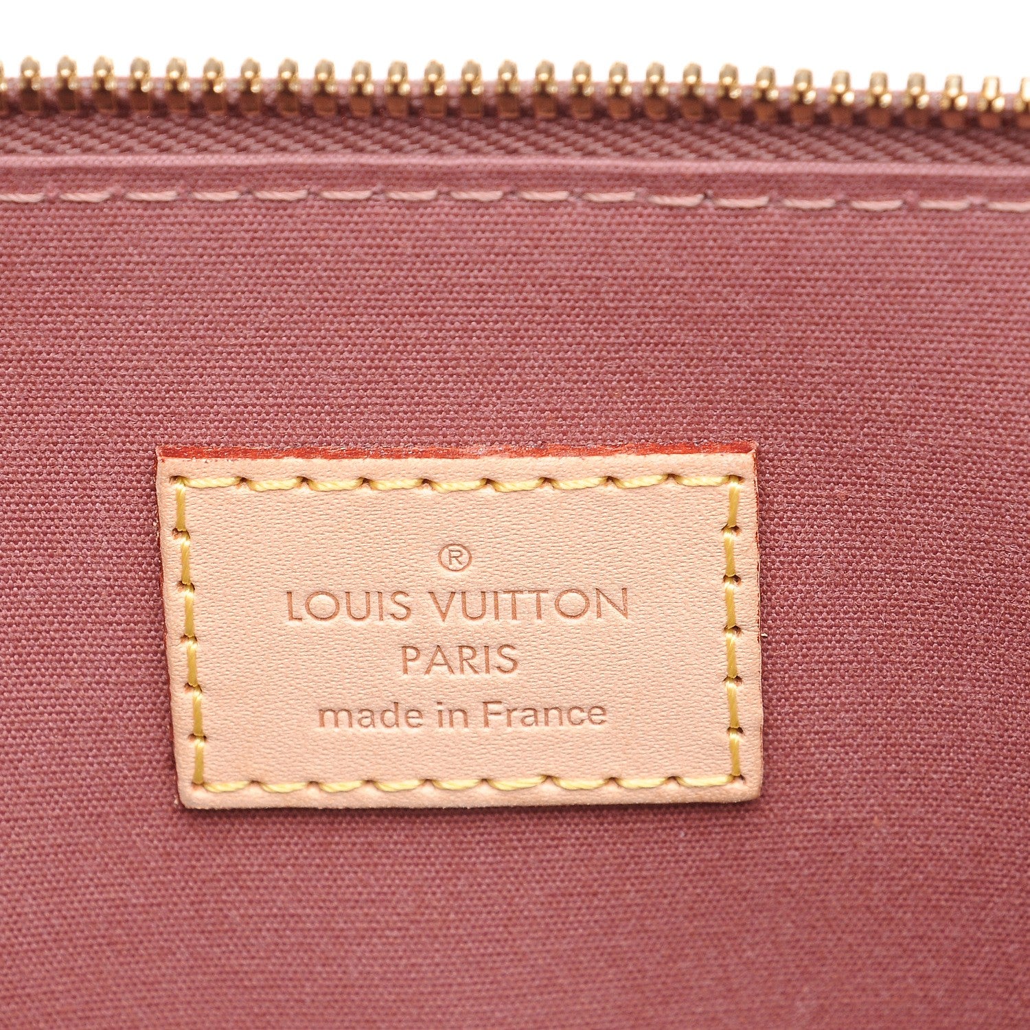 Louis Vuitton Vernis Alma PM Rose Velours 6 of 7