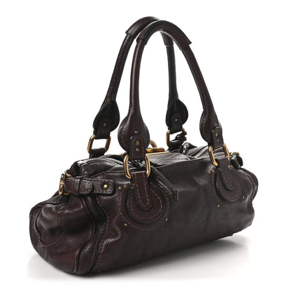 Chloe Calfskin Medium Paddington Satchel Chocolate 3 of 9