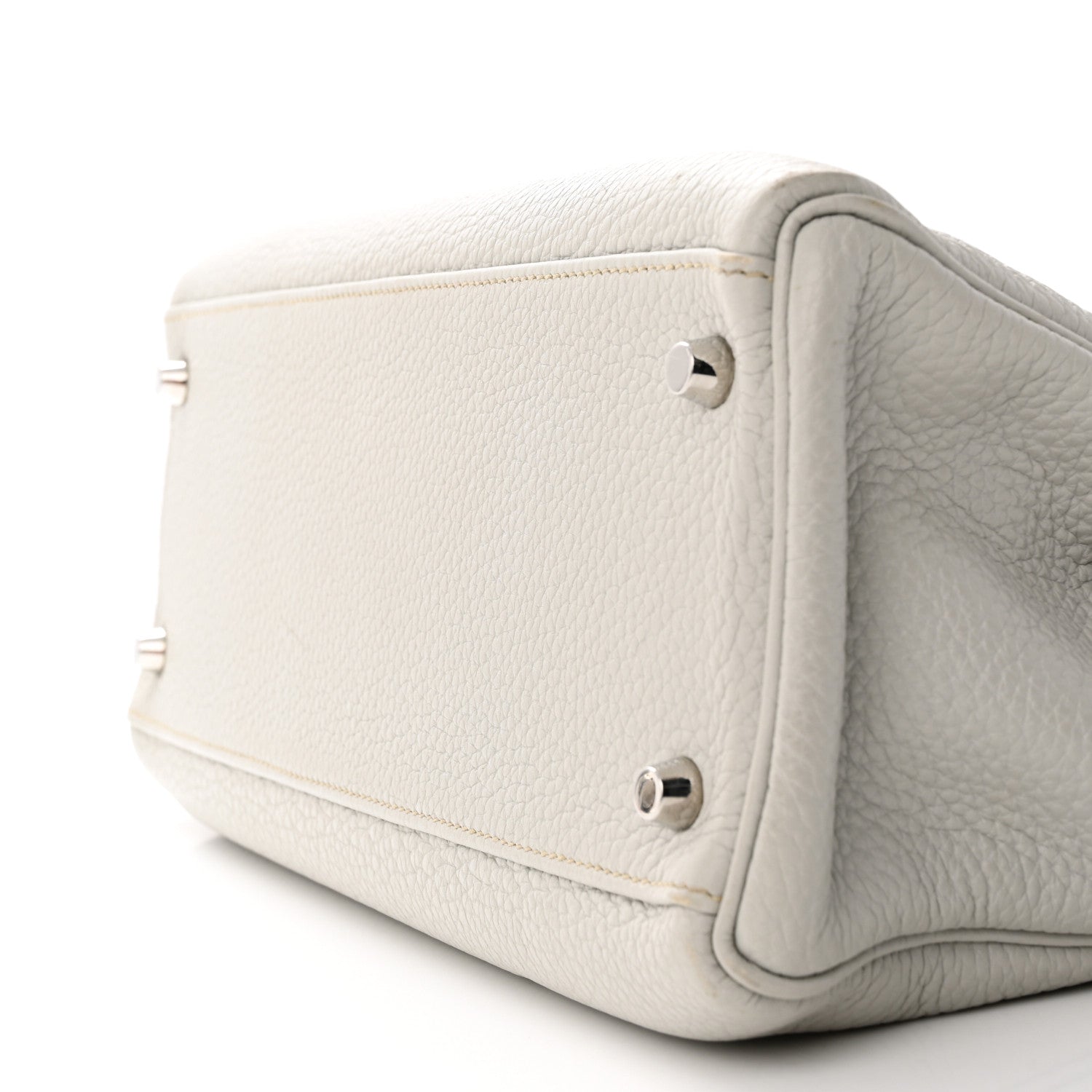 Hermes Taurillon Clemence Kelly Retourne 32 Gris Perle 11 of 12
