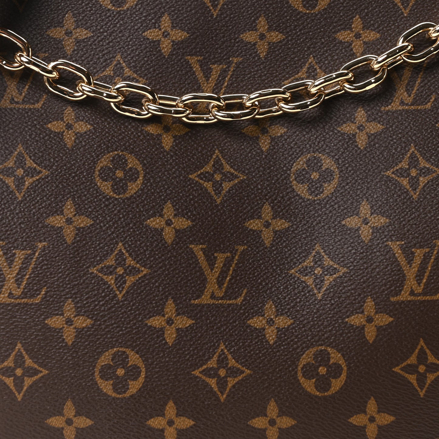 Reverse Monogram Loop Hobo