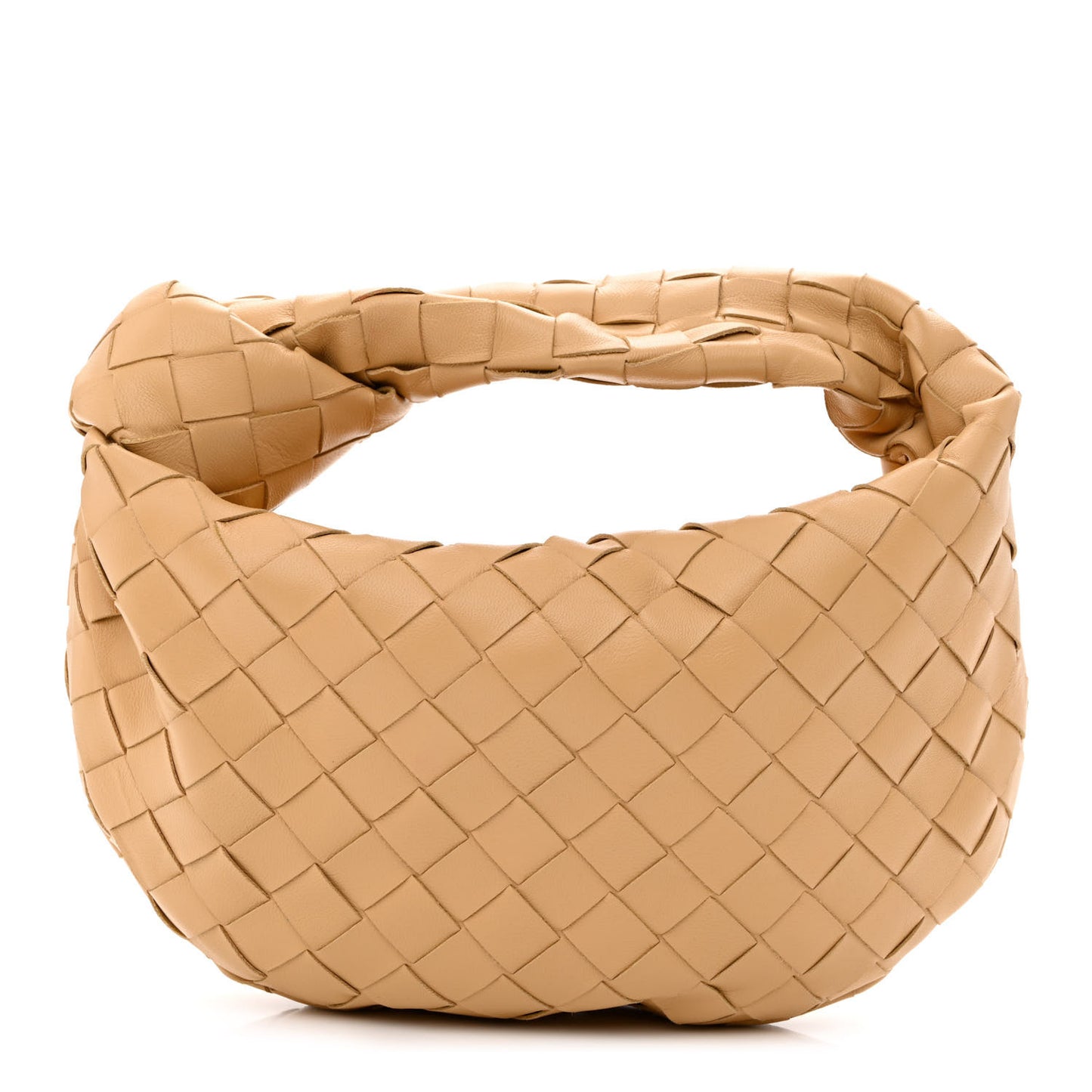 Nappa Intrecciato Mini Jodie Almond