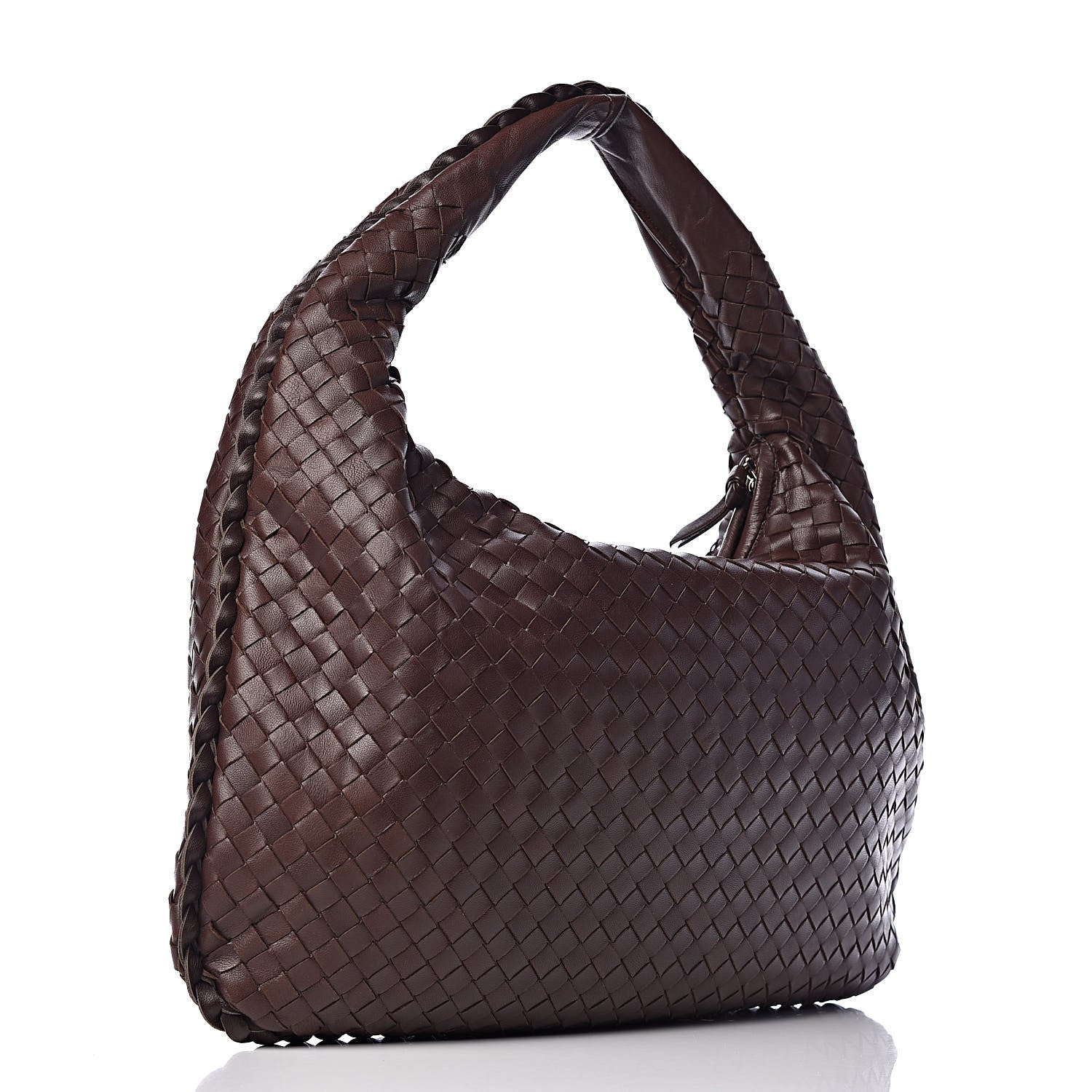 Bottega Veneta Nappa Intrecciato Medium Veneta Hobo Ebano 3 of 13