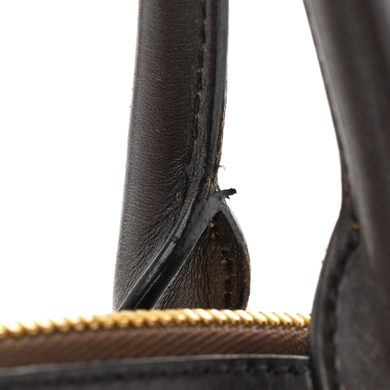 Burberry Haymarket Check Small Orchard Bowling Bag Chocolate 14 of 16
