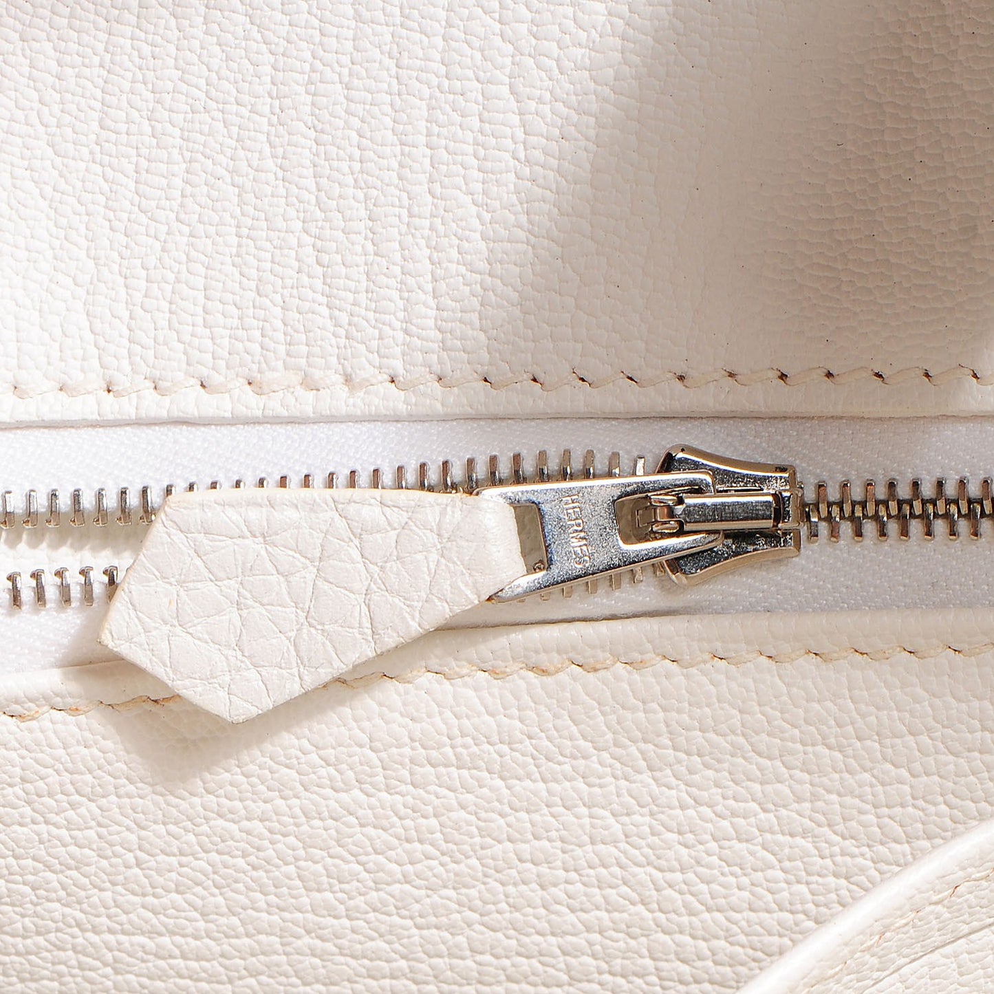 Taurillon Clemence Birkin 30 White