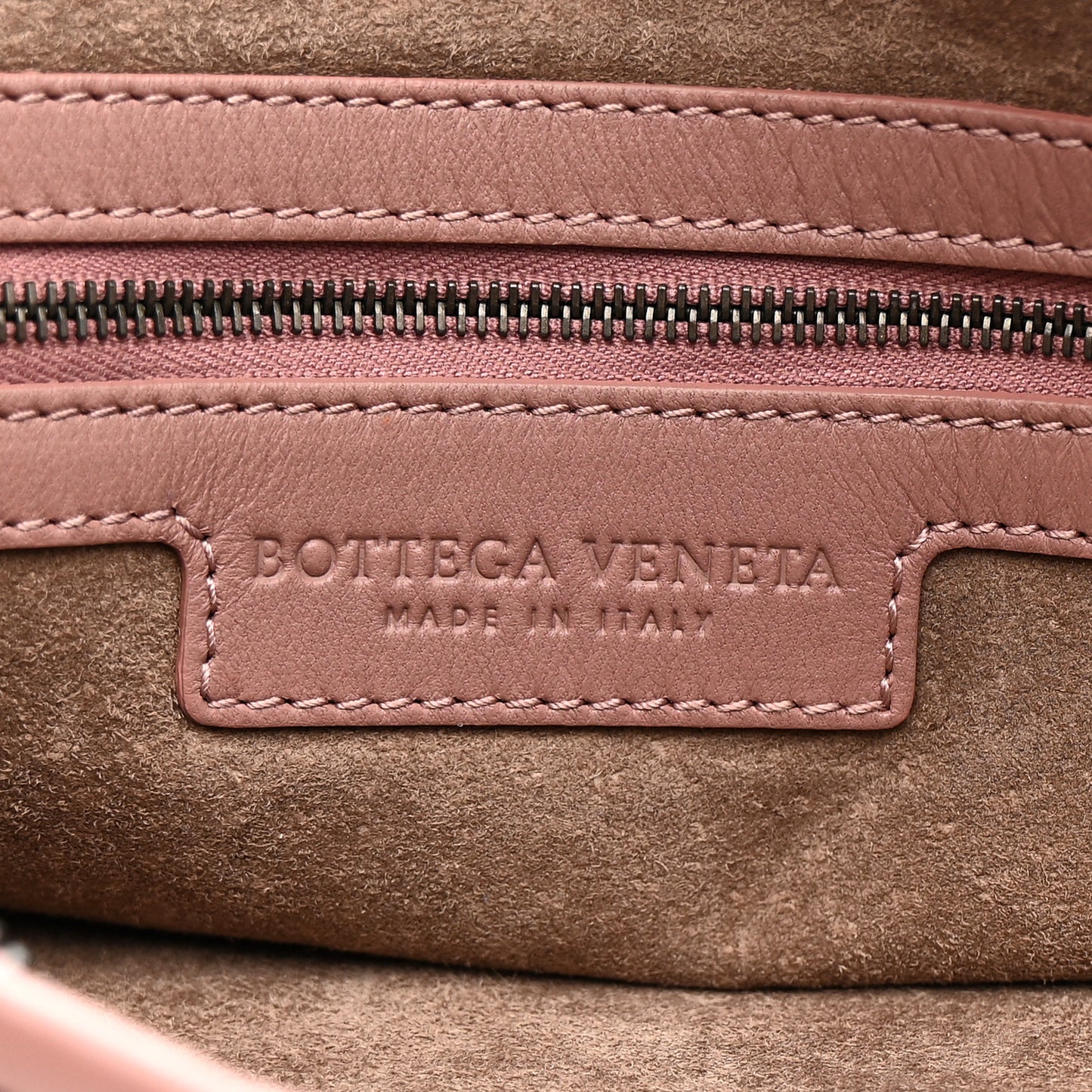 Nappa Intrecciato Large Veneta Hobo Mallow