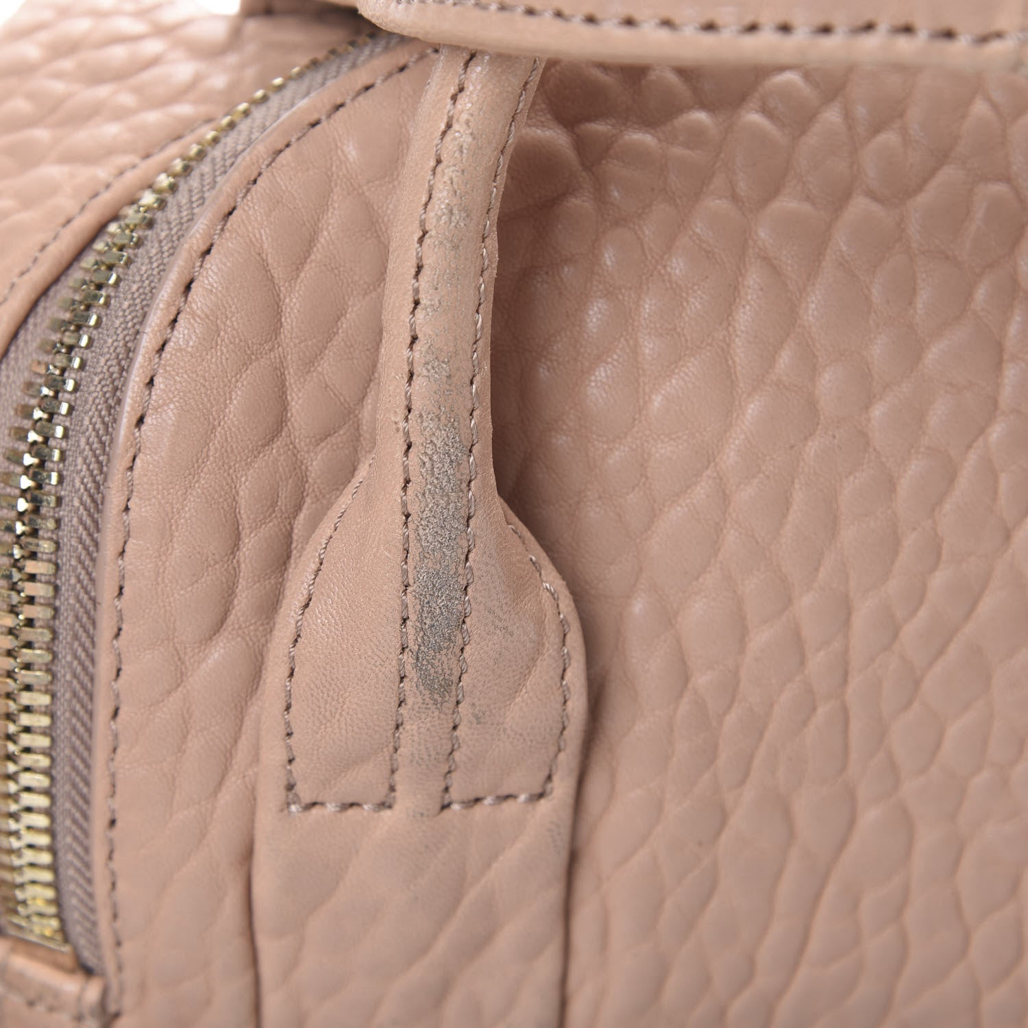 Alexander Wang Pebbled Lambskin Mini Rockie Blush Pale Gold Hardware 11 of 16