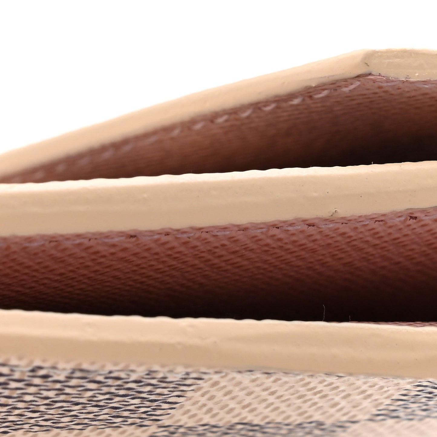 Damier Azur Victorine Wallet Rose Ballerine