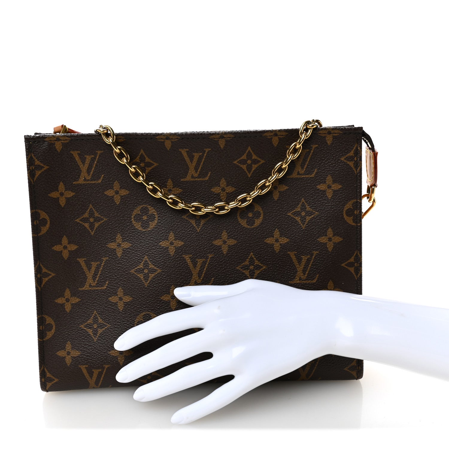 Louis Vuitton Monogram Toiletry Pouch On Chain 2 of 6