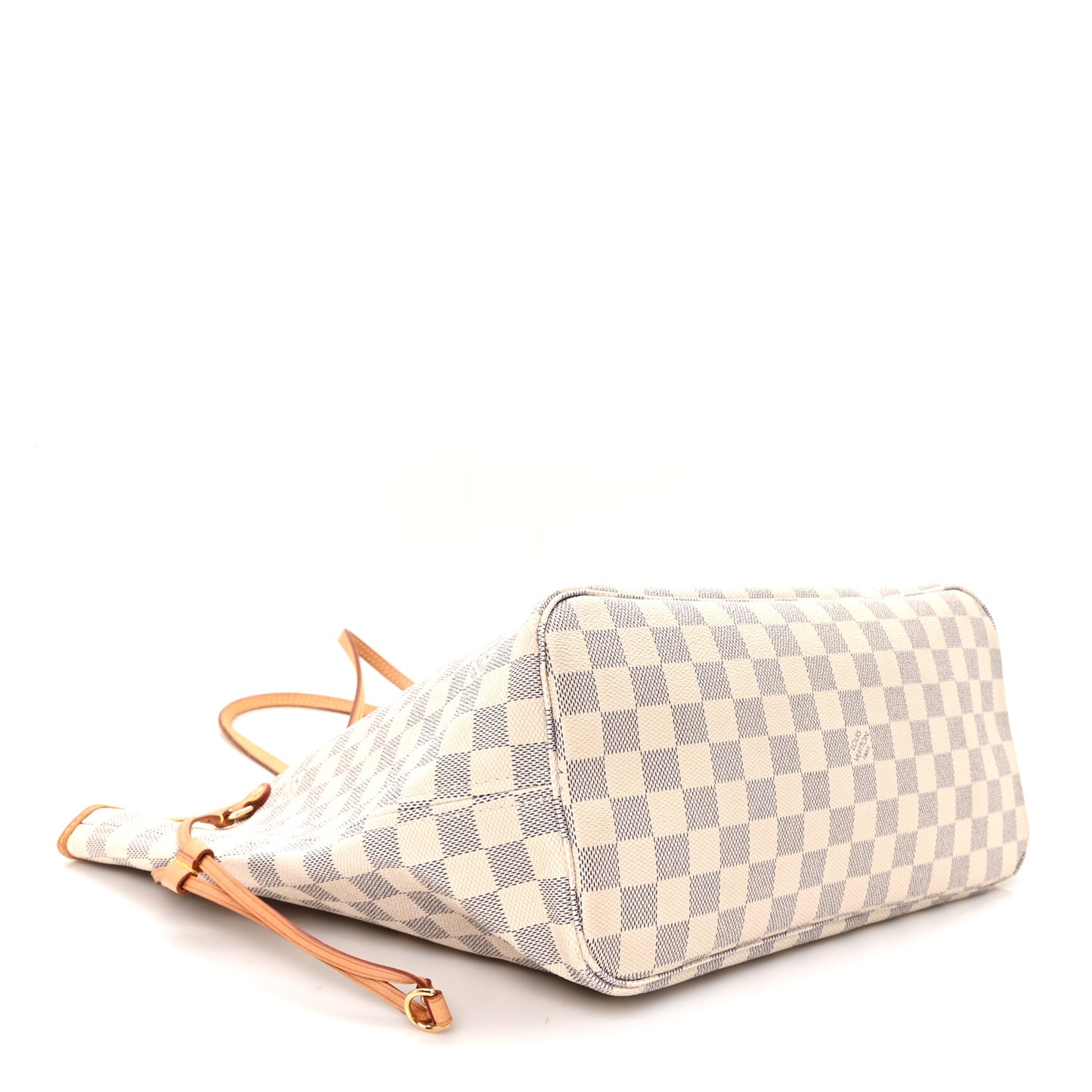 Damier Azur Neo Neverfull MM Rose Ballerine