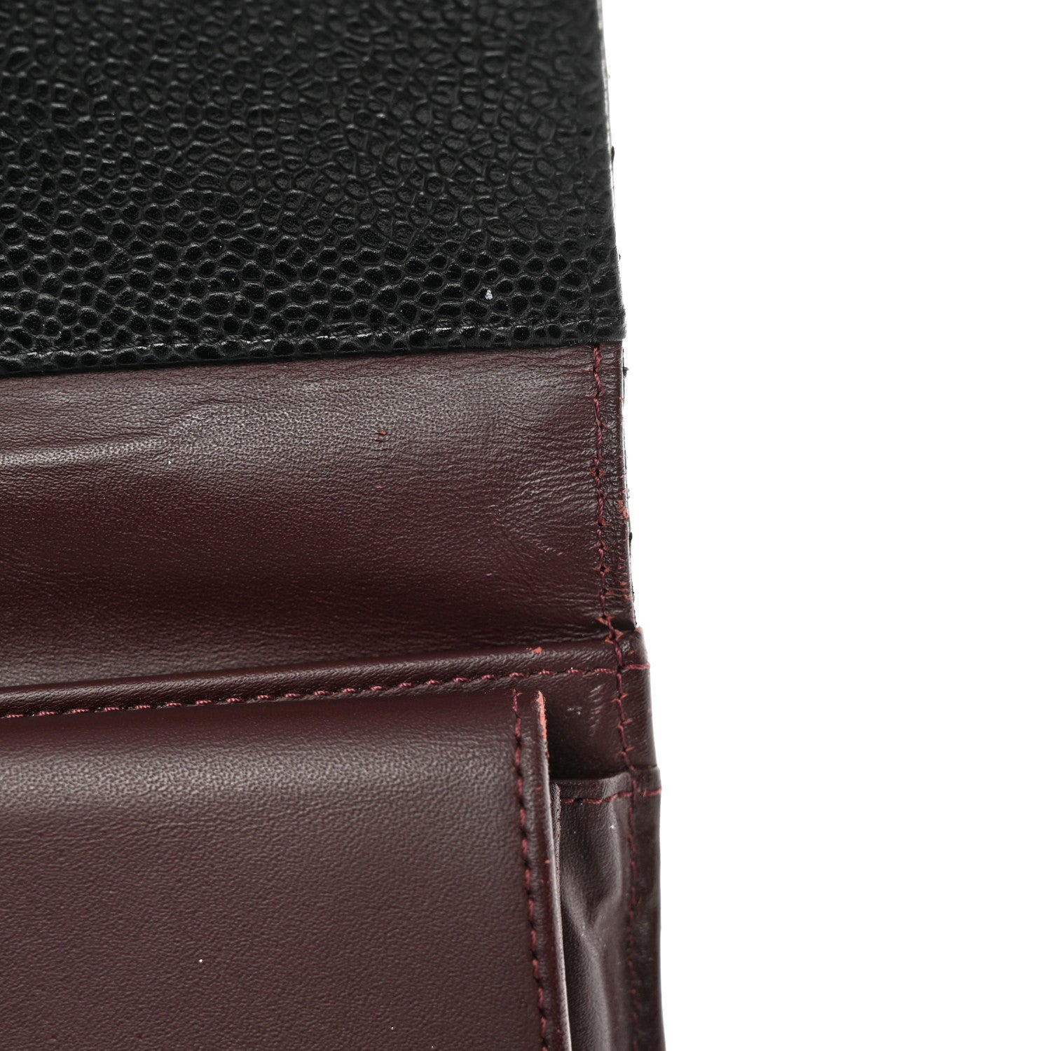 Chanel Caviar Quilted Large Flap Wallet Black 12 of 14