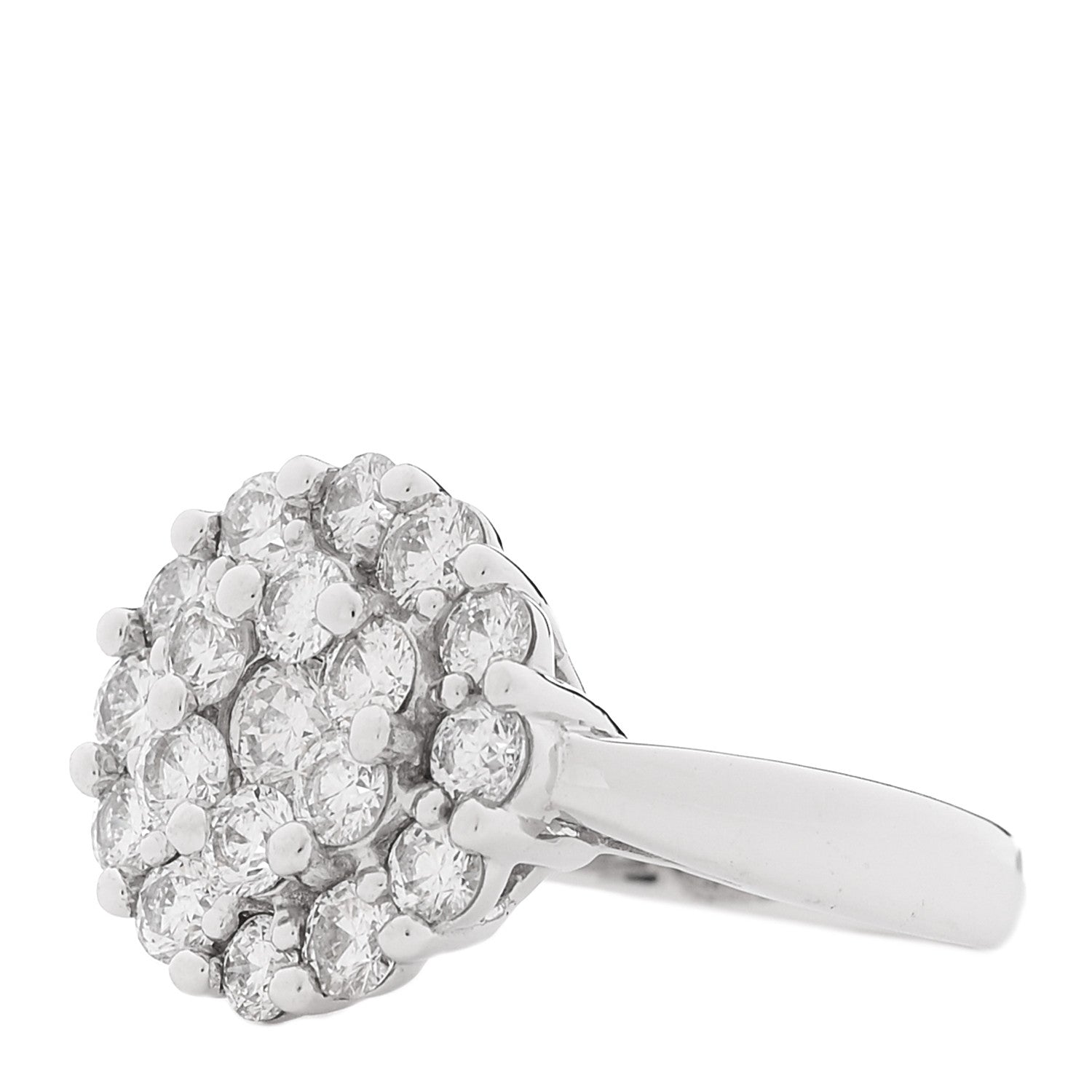 Parker & West by FASHIONPHILE 18K White Gold Diamond 2.00ctw Ring 58 8.25 3 of 9