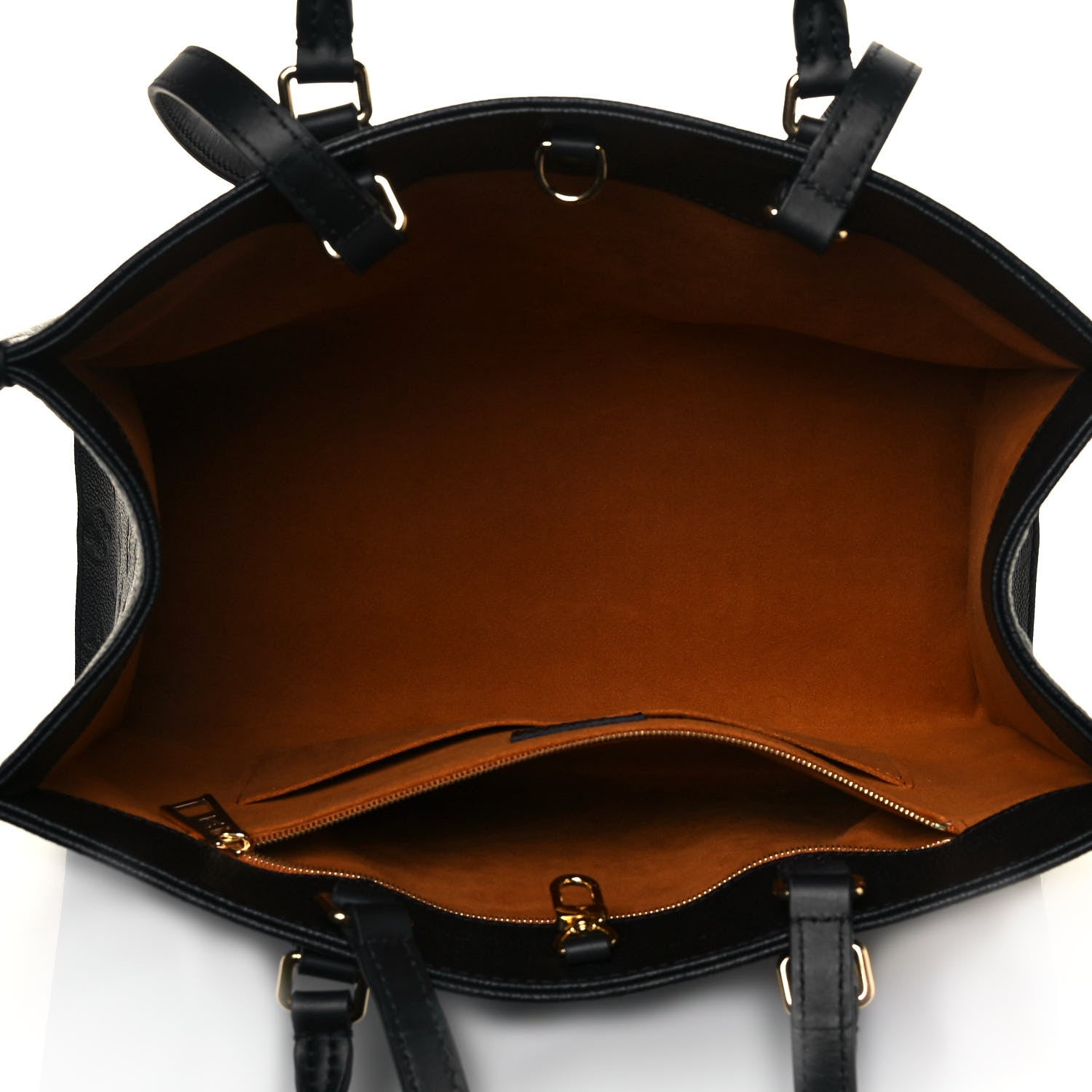 Louis Vuitton Empreinte Monogram Giant Onthego MM Black 5 of 12
