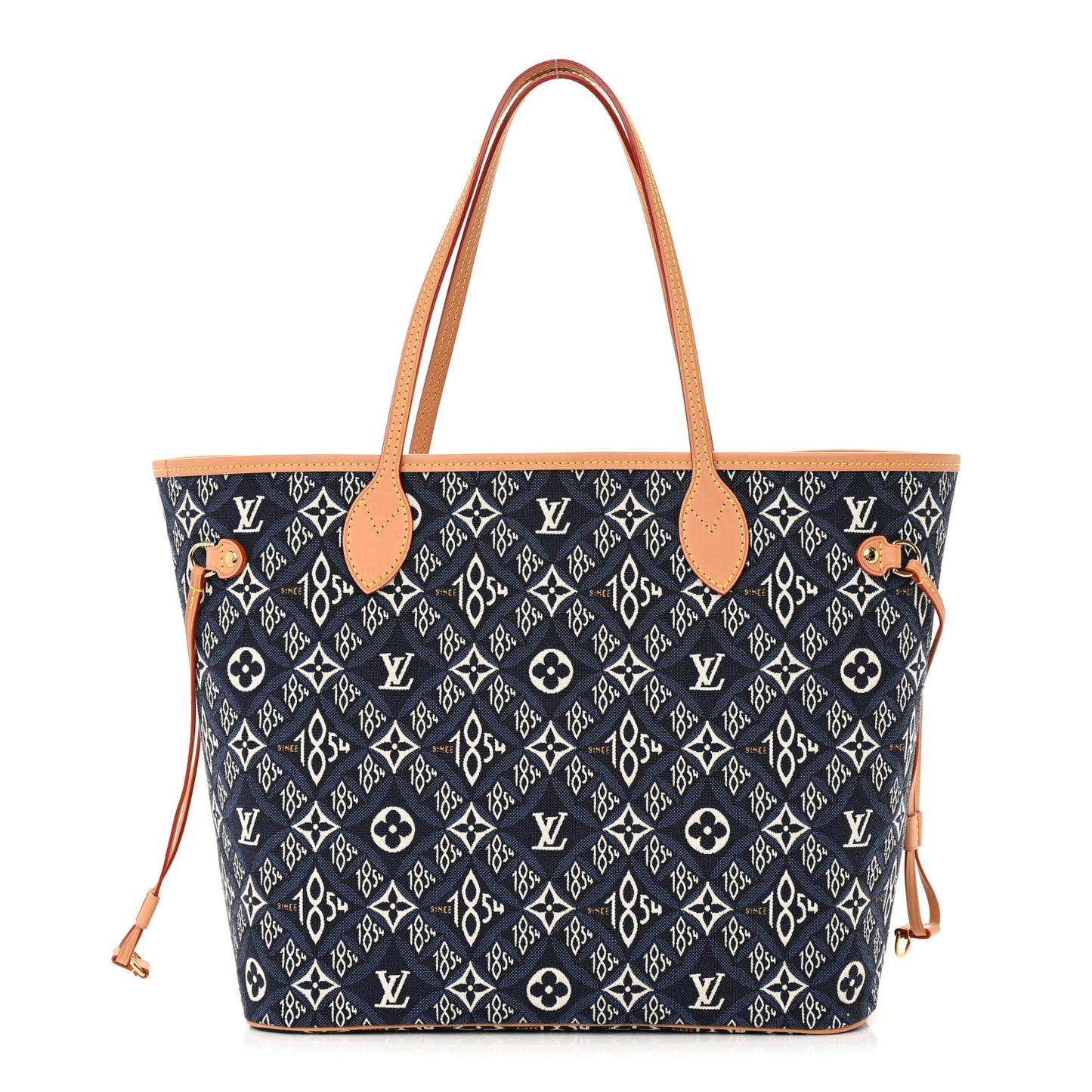 Jacquard Since 1854 Neverfull MM Blue
