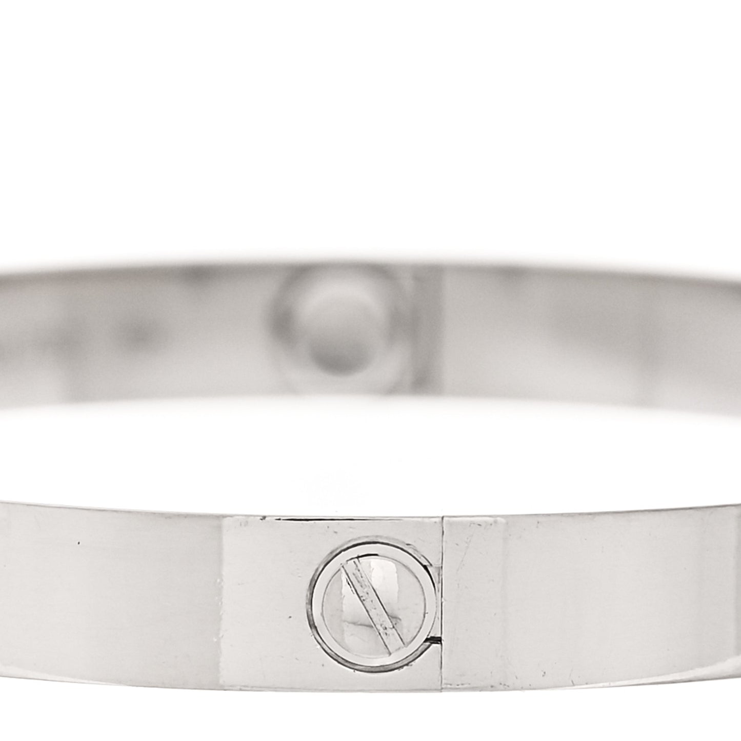 18K White Gold LOVE Bracelet 18