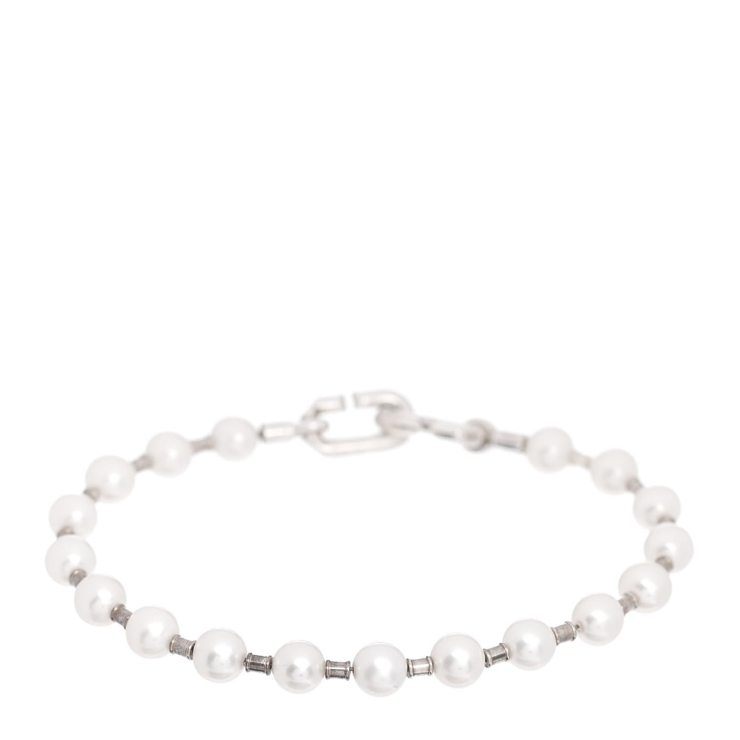 Sterling Silver Pearl 7-8mm HardWear Bracelet