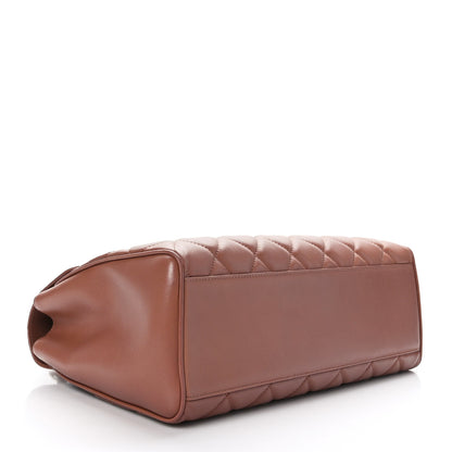 Chanel Lambskin Misia Camera Case Flap Light Brown 4 of 9