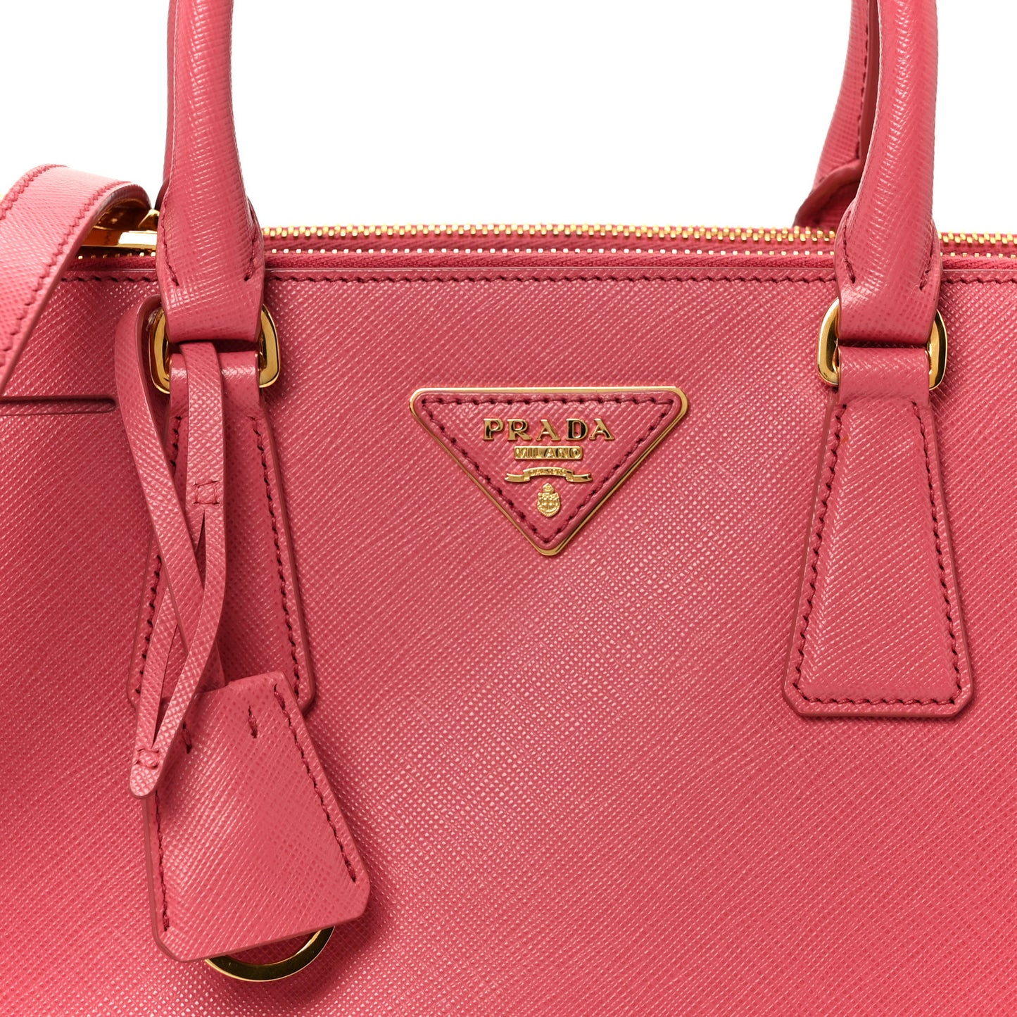 Saffiano Mini Galleria Double Zip Tote Tamaris