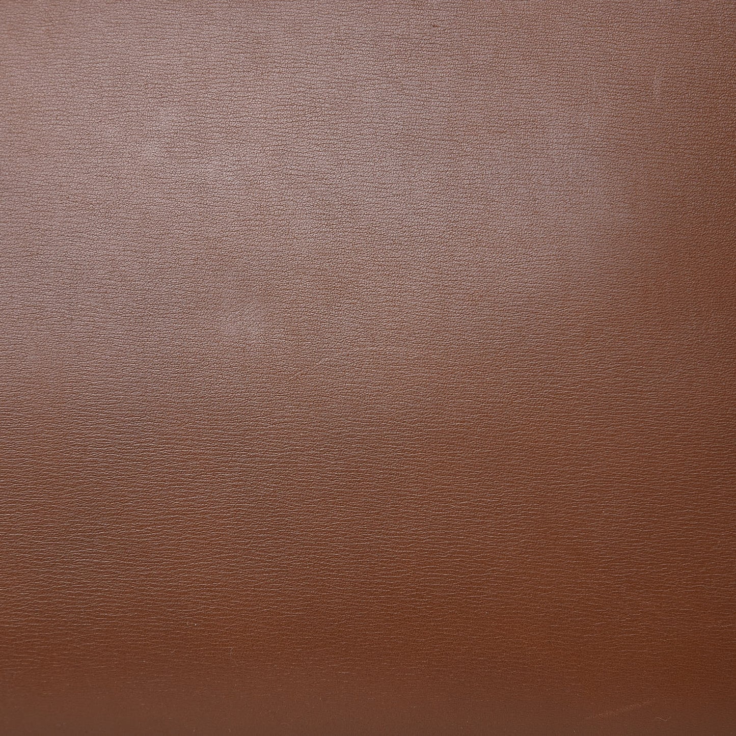 Smooth Calfskin Large Edge Shoulder Bag Brown