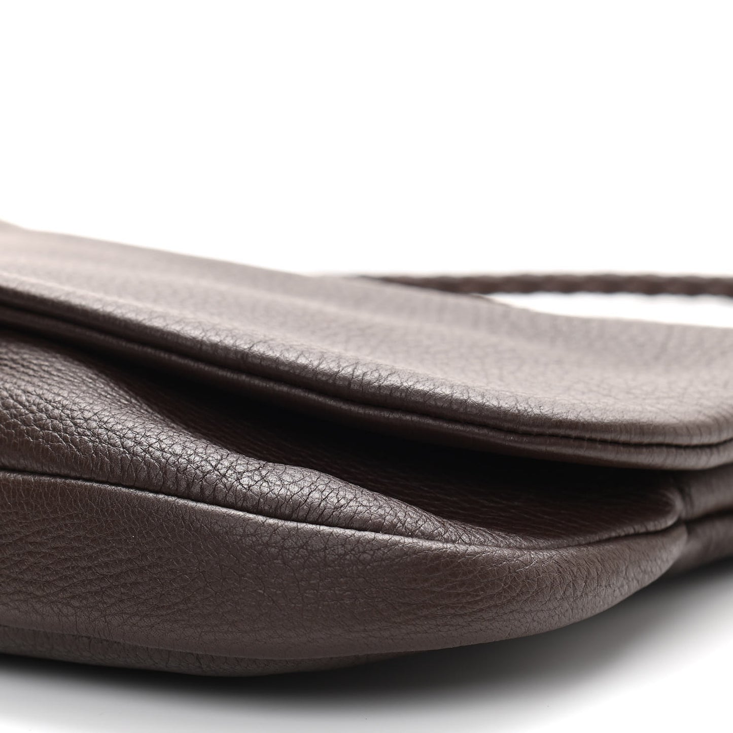 Cervo Flap Shoulder Bag Ebano