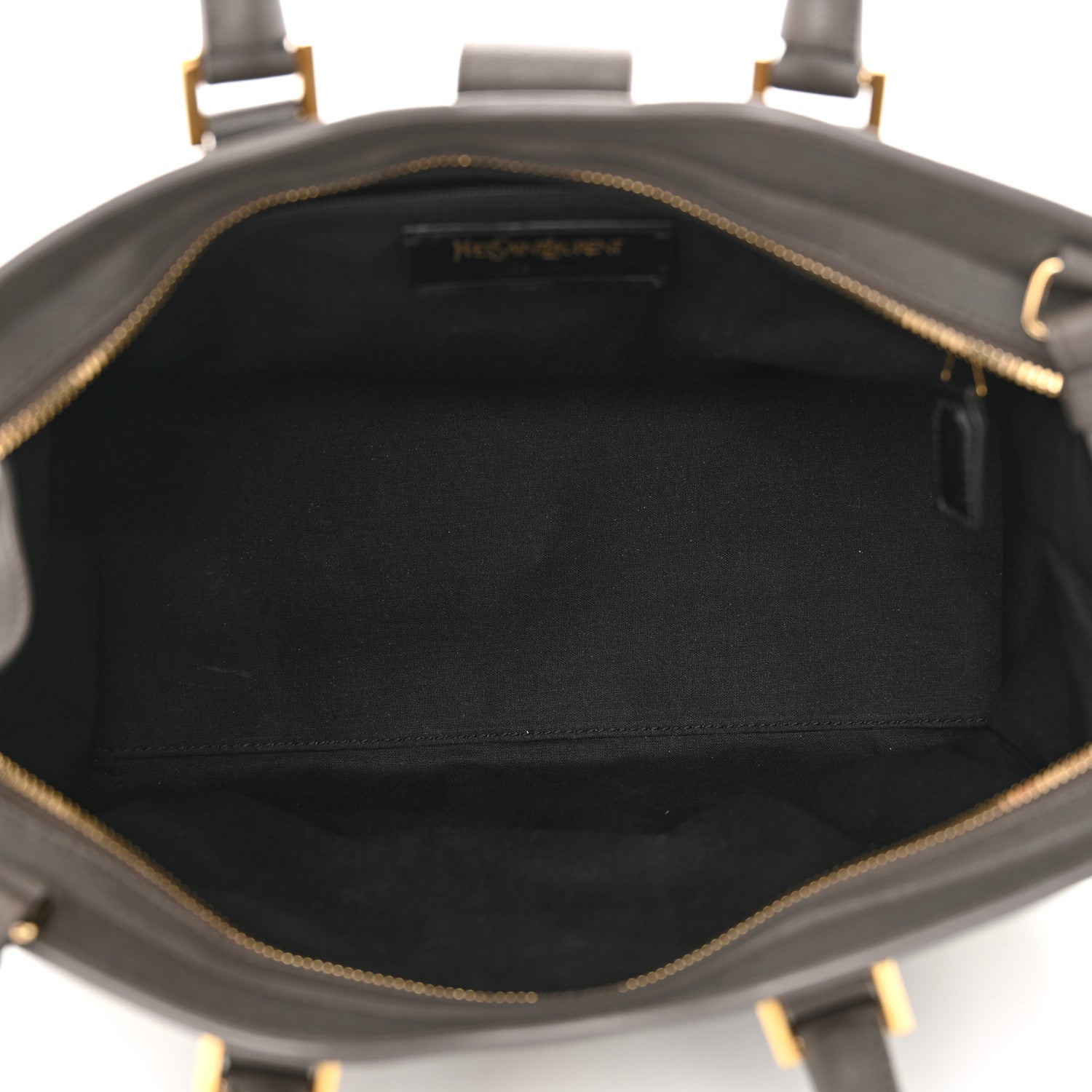 Saint Laurent Sheepskin Small Cabas Chyc Grey 5 of 13
