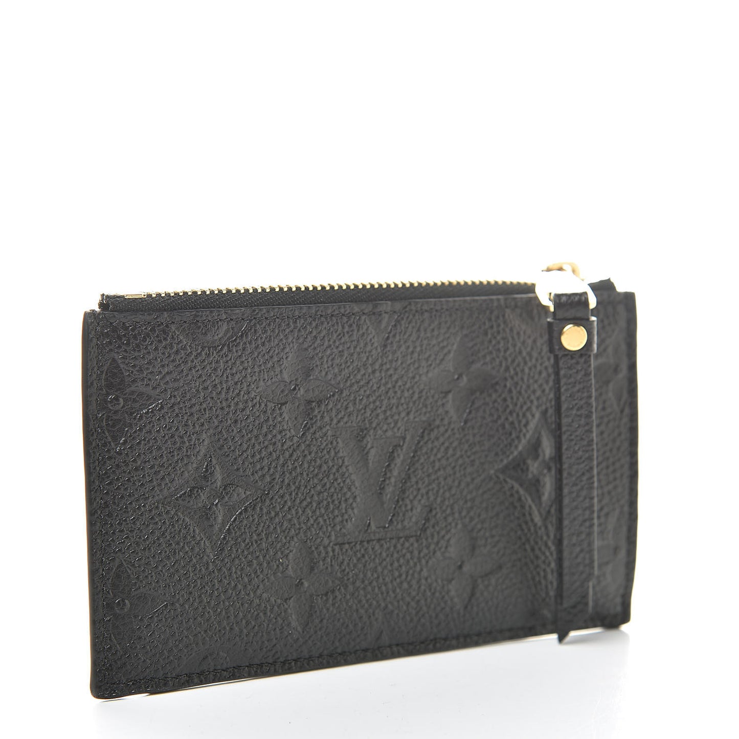 Empreinte Zipper Card Holder Black