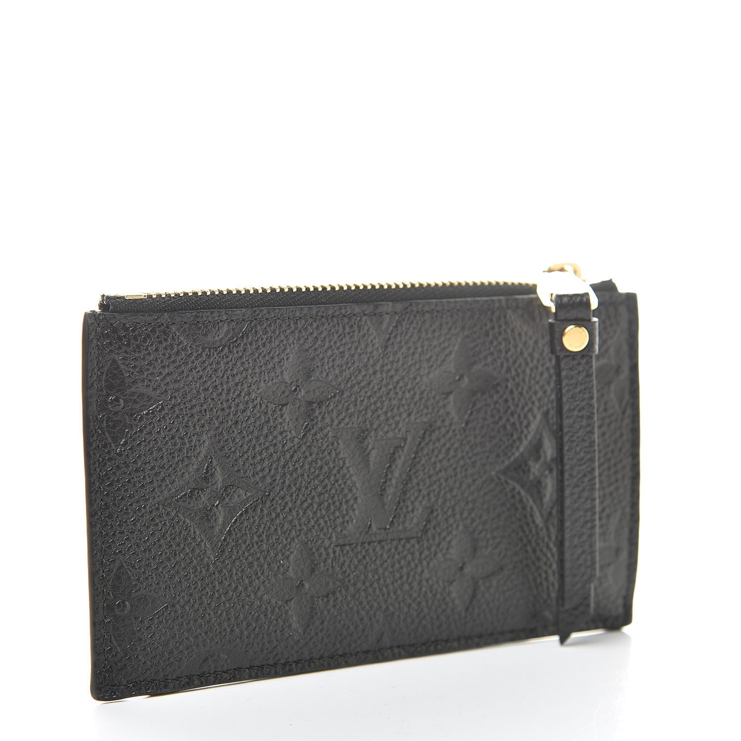 Louis Vuitton Empreinte Zipper Card Holder Black 3 of 8